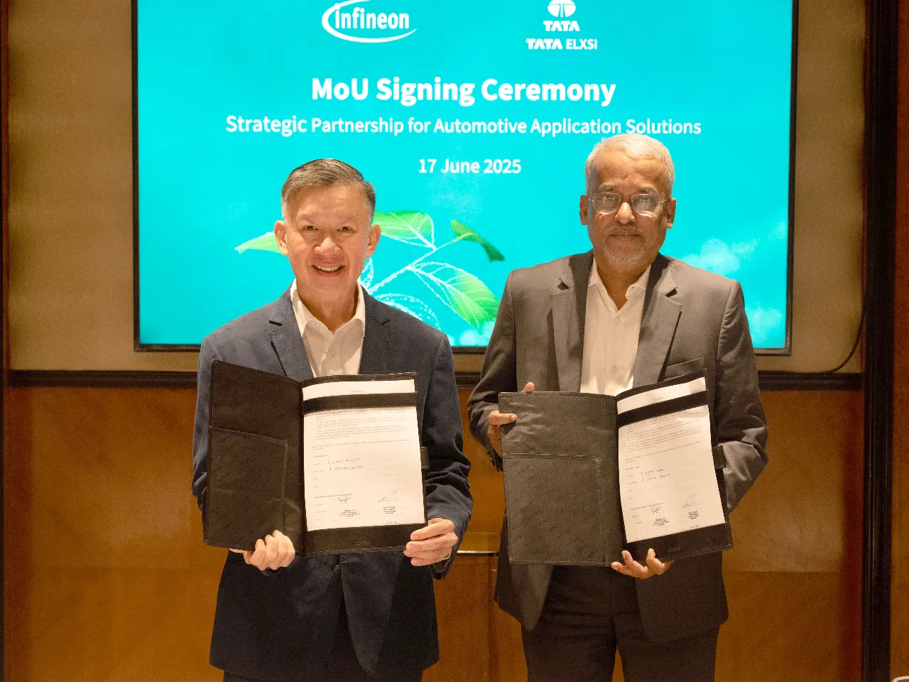 Tata Elxsi and Infineon Sign MoU for EV Solutions in India